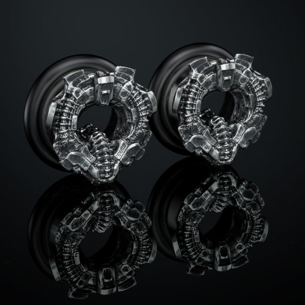 Body Jewelry - Biomechanical Jewelry - Ear Tunnels
